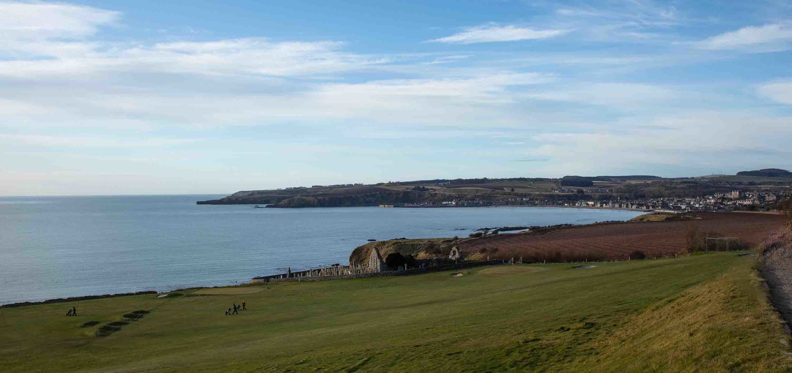 View from Stonehaven Golf Course - Shore Mews - Stonehaven Holiday Apartment
